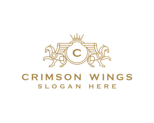 Griffin Luxury Wing logo design