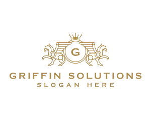Griffin Luxury Wing logo design