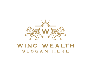 Griffin Luxury Wing logo design