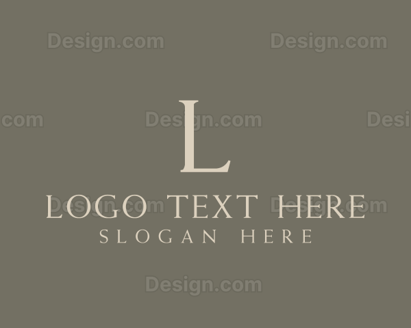 Luxury Fashion Boutique Logo