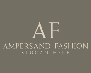 Luxury Fashion Boutique logo design