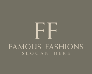 Luxury Fashion Boutique logo design