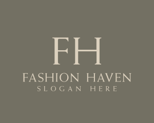 Luxury Fashion Boutique logo design