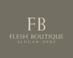 Luxury Fashion Boutique logo design