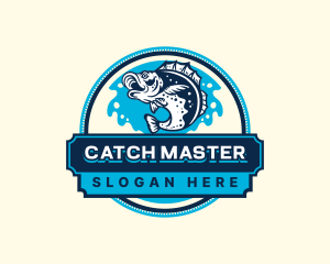 Fish Salmon Fishing  logo