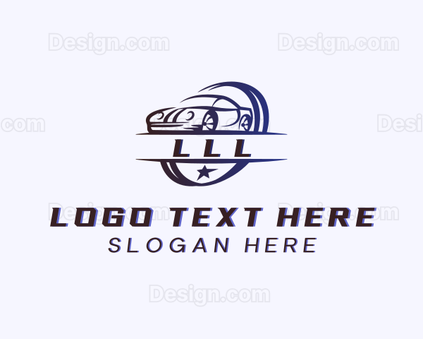 Automobile Car Racing Logo