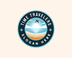 Island Vacation Travel logo design