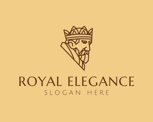 Royal Monarch King logo design