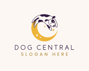 Sleeping Dog Moon logo design