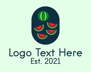 Watermelon Fruit Slices logo