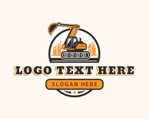 Construction Builder Excavator logo