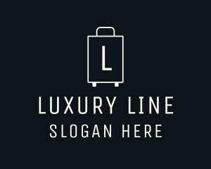 Suitcase Luggage Bag logo design