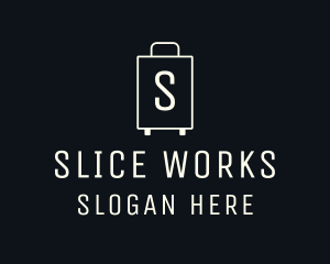 Suitcase Luggage Bag logo design