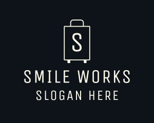 Suitcase Luggage Bag logo design