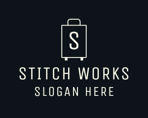 Suitcase Luggage Bag logo design