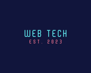 Tech Web Developer logo design