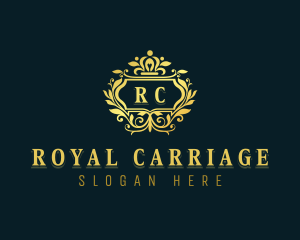 Royal Wedding Monarchy logo design