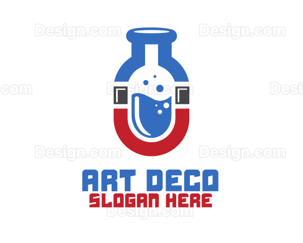 Magnet Lab Flask Logo