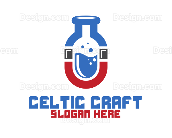 Magnet Lab Flask Logo