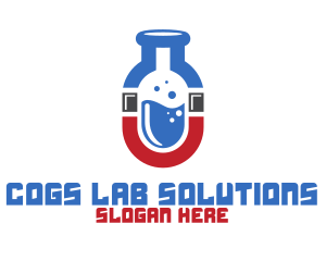 Magnet Lab Flask Logo