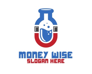 Magnet Lab Flask Logo