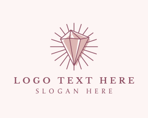 Luxury Diamond Gem logo