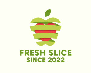 Healthy Apple Fruit  logo