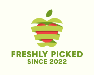 Healthy Apple Fruit  logo design