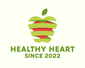 Healthy Apple Fruit  logo design