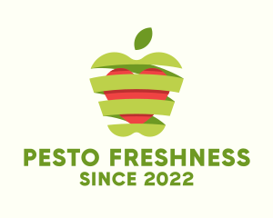 Healthy Apple Fruit  logo design