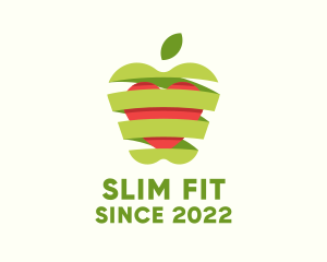 Healthy Apple Fruit  logo design