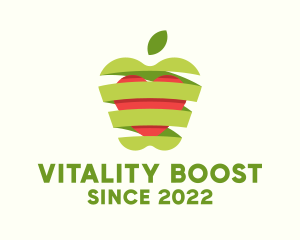 Healthy Apple Fruit  logo