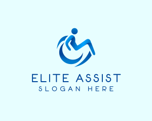 Wheelchair Disability Clinic logo design