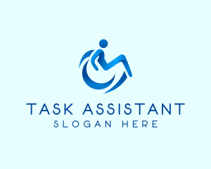 Wheelchair Disability Clinic logo design