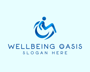 Wheelchair Disability Clinic logo design