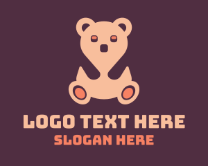 Pink Teddy Bear logo