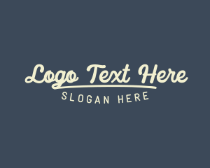 Retro Clothing Business Logo