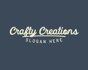 Retro Clothing Business logo design