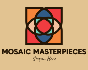 Mosaic Tile Pattern  logo design