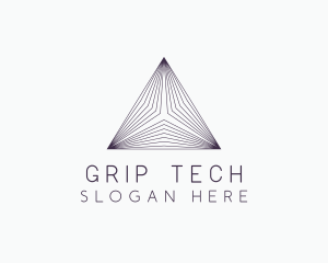 Pyramid Tech Developer logo design