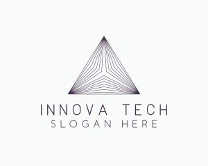 Pyramid Tech Developer logo design