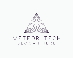 Pyramid Tech Developer logo design