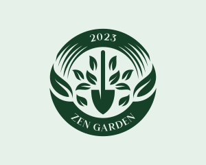 Garden Shovel Landscaping logo design