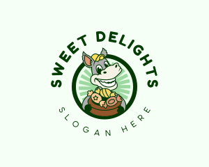 Donkey Sweet Candies logo design