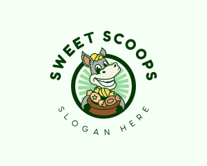 Donkey Sweet Candies logo design