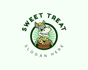 Donkey Sweet Candies logo design