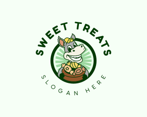 Donkey Sweet Candies logo design