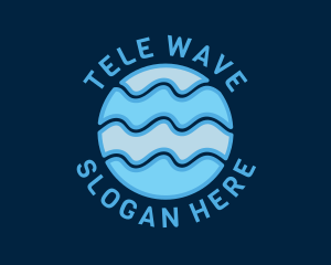 Blue Wave Software logo design