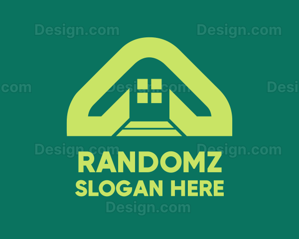 Green Realty House Logo