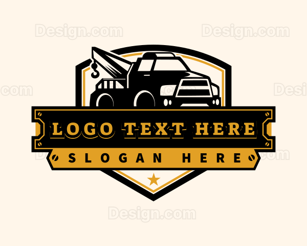 Automotive Tow Truck Logo